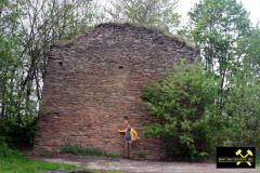 Rothschönberger Stollen im Bergbau Revier Freiberg, Erzgebirge, Sachsen, (D) (27) 05. Mai 2005 Schachtaufsattelung Lichtloch II.jpg